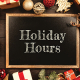 Holiday Hours