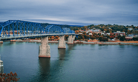 fall in Chattanooga Tennessee