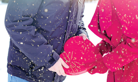 Valentine's day flowers - allergy blog