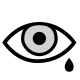 watery eye allergy symptoms icon